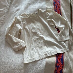 Madewell puff-sleeve top